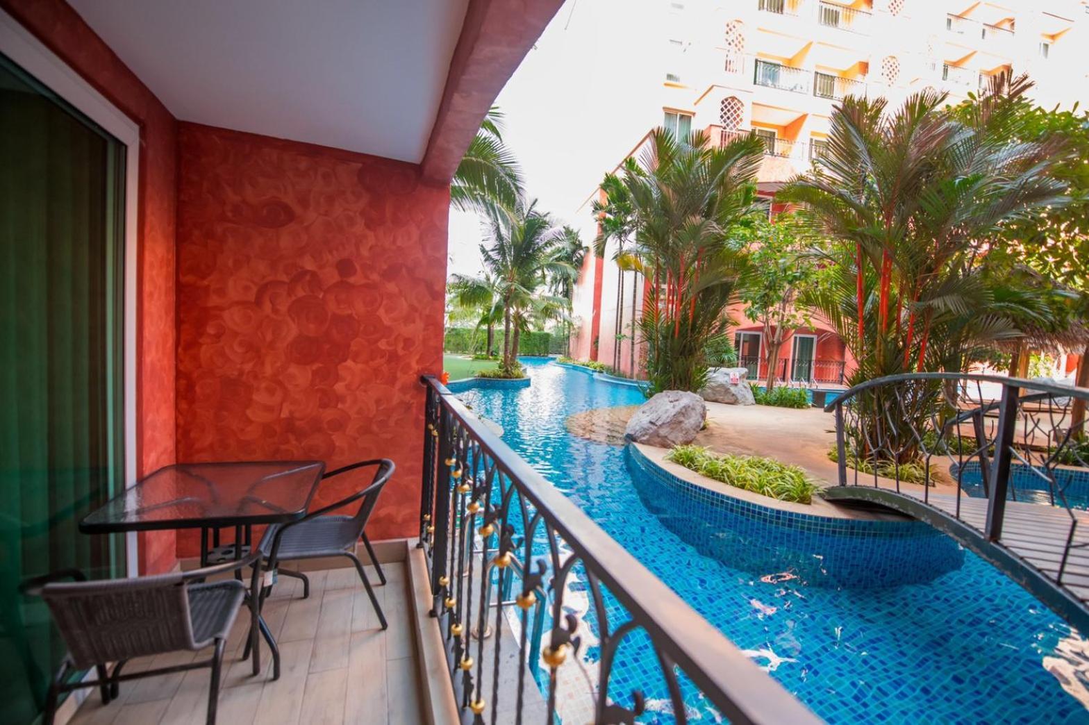 Seven Seas Pattaya Poolside Room ห้องติดสระ Джомтьен Экстерьер фото